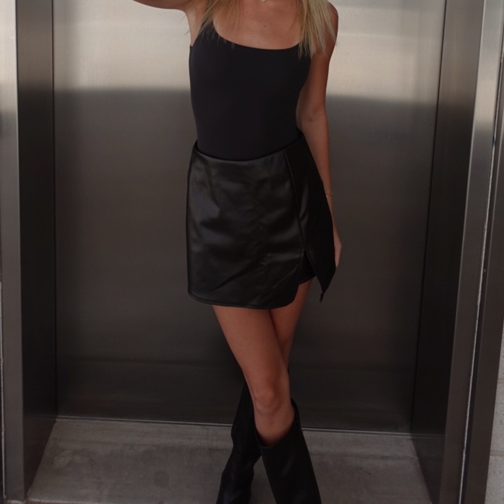 Leather Skirt